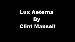 Lux Aeterna By Clint Mansell [upl. by Suivat]