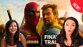 DEADPOOL AND WOLVERINE  FINAL TRAILER Reaction  Ryan Reynolds  Hugh Jackman  Dafne Keen [upl. by Marian59]