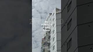 Sky 20241120台灣嘉義市的天空3，Chiayi Taiwan 。拍攝地點：台灣嘉義市「葉綠宿．漫漫回嘉」 [upl. by Munroe]