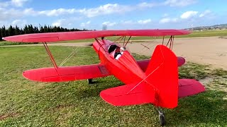 Starduster Biplane with UL Power 520iS Aerobatic Engine 200hp [upl. by Sung]