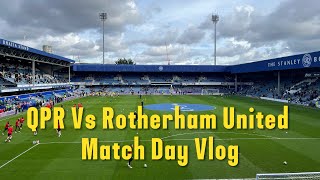 QPR 21 Rotherham United Vlog  202324 [upl. by Susie674]