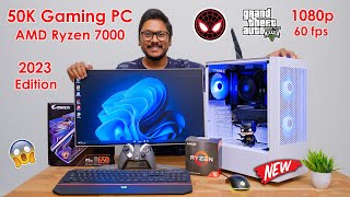 50K Super Gaming PC Build 2023 Ryzen 7000 Edition 😱🔥 [upl. by Nwhas]