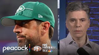 Why the New York Jets didn’t move minicamp for Aaron Rodgers  Pro Football Talk  NFL on NBC [upl. by Aihsatal]