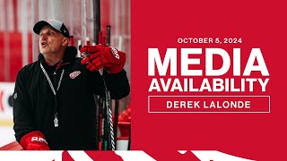 Derek Lalonde Media Availability  Oct 5 2024 [upl. by Evin279]