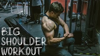 Workout for boulder shoulders  Mo Samuels [upl. by Hpseoj]