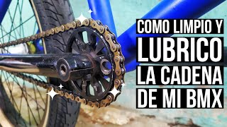 Cómo LIMPIAR Y LUBRICAR la cadena de tu BICICLETA [upl. by Fifi]