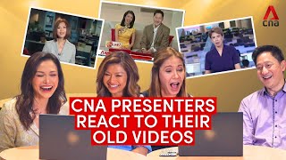 CNA presenters react to their old videos [upl. by Anoiuq]