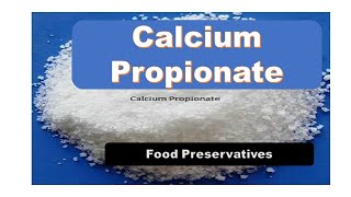 Calcium Propionate  Trade Technology Project Feasibility [upl. by Solitta661]