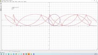 사이클로이드 곡선 프로그램 이용하여 그리기 [upl. by Noit656]