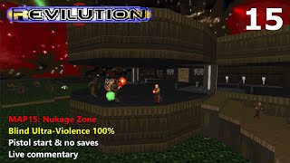 TNT Revilution  MAP15 Nukage Zone  Blind UltraViolence 100 [upl. by Ita]