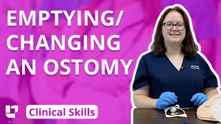 Emptying and Changing an Ostomy  Clinical Nursing Skills  LevelUpRN​ [upl. by Wiebmer632]