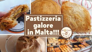 Eat MALTA PASTIZZERIA paradise  abundance of pastizzi timpana qassatat wudys amp MORE M T [upl. by Aidnyl]