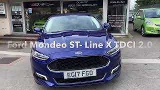 Ford Mondeo 20 TDCi STLine X [upl. by Yar]