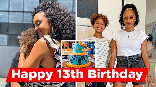 Tia Mowry Celebrates Her Loving Son Cree’s 13th Birthday [upl. by Shirlie743]