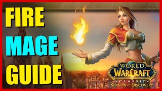 Fire Mage Guide Level 40 Season of Discovery [upl. by Aerdnuahs43]