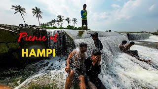 Picnic At Hampikishkinda Ep4 hampi picnicvlog fyp youtube vlogs [upl. by Aerdua]