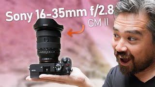 Sony 1635mm f28 GM II Review The New Trifecta is COMPLETE [upl. by Gudren97]