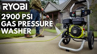 RYOBI 2900 PSI Gas Pressure Washer [upl. by Anrak]