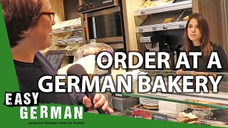 How to order something in a German bakery  Super Easy German 101 [upl. by Sugar]