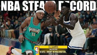 NBA 2K22 PS5 MyCAREER  10 STEALS IN ONE QUARTER NEW NBA STEALS RECORD [upl. by Ainevul]