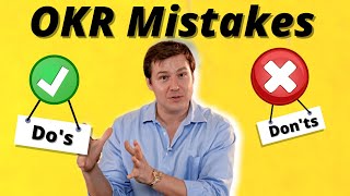 Top 5 Mistakes CEOs Make When Running an OKR Program [upl. by Ennahgiel666]