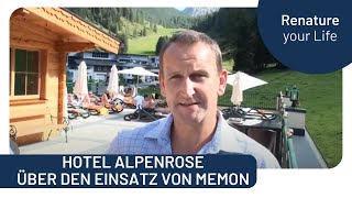 Hotel Alpenrose in Zauchensee über den Einsatz von memon [upl. by Jolene806]