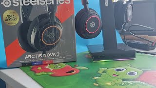 Recenzja słuchawek steelseries arctis nova 3 testy i konfiguracja [upl. by Aneloc]