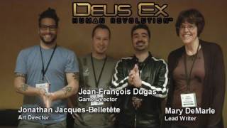 Angry Joe Interview  Deus Ex Human Revolution E3 2011 [upl. by Sheline832]