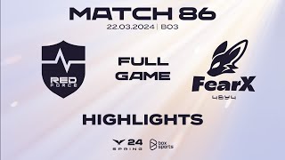 Full Highlights NS vs FOX  Match 86  LCK Mùa Xuân 2024 [upl. by Artinek]