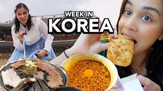 a week in korea vlog [upl. by Arvind]