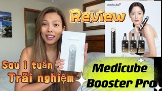 MEDICUBE AGER BOOTSTER PRO review  Chia sẽ cách sử dụng và cảm nhận sau một tuần trãi nghiệm [upl. by Yelwah259]