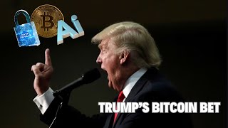 Trumps Bitcoin Bombshell Quantum Computing and AI Privacy Concerns [upl. by Trudey787]