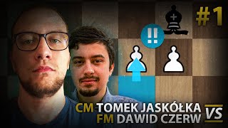 czy LONDON pokonał Dawida  mecz Tomek Jaskółka vs Dawid Czerw 1 [upl. by Annabal]