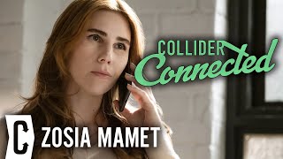 Zosia Mamet on How Girls Led to The Flight Attendant  Collider Connected [upl. by Kolnos361]