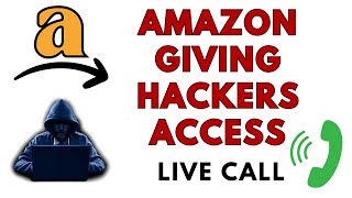 Live Call Amazon Giving Scammers Access To My Account Locking Me Out In Takeover Scheme😮🤬 [upl. by Tfat]