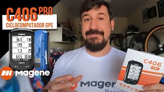 Magene Ciclocomputador GPS C406 PRO  Bike King [upl. by Alaekim]