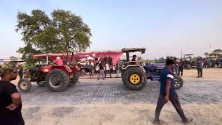 Farmtrac 6055 vs HMT 6522 tractor tochan tochan Tournament Malhendi Shamli [upl. by Ruthann]