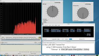 Raspberry PI 4  13Khz VLF RF SDR Receiver  VLF over WiFi using a 5G Router LIVE demo with bcm2835 [upl. by Dammahum]