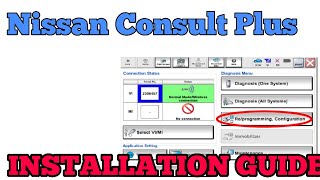 How to install Nissan Consult Plus Latest Software  Professional Diagnostic tool [upl. by Madox]