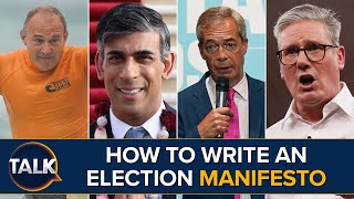 How To Write A General Election Manifesto Explained [upl. by Stacee]