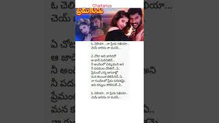 O CHAILA song  lyrics premikudu movie [upl. by Nilkoorb]