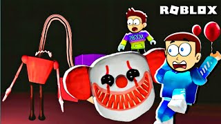 Roblox Mr Crazys Carnival  Scary Obby  Shiva and Kanzo Gameplay [upl. by Attenna340]