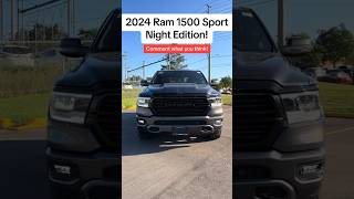 2024 Ram 1500 Sport Night Edition shorts [upl. by Nyrmac]