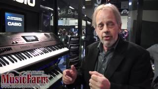 Winter NAMM 12  Casio WK7500 Digital Workstation Keyboard Piano [upl. by Drislane368]