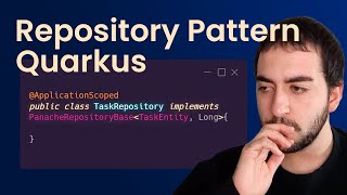 Repository Pattern en Quarkus [upl. by Mushro]