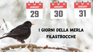 I giorni della Merla  Filastrocche [upl. by Sascha]