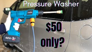 Cordless Pressure Washers Worth it  Unboxing amp Testing [upl. by Derayne]