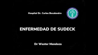 Enfermedad de Sudeck [upl. by Ajit]