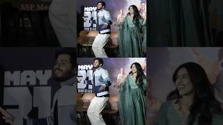 Anand Devarakonda amp Pragathi Shrivatsav Super Dance Performance gamgamganeshatrailer sspmedia [upl. by Handy]