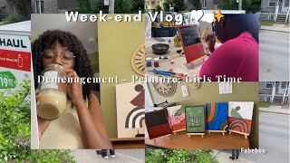 Weekend VLOG Déménagement Cinéma et activité Peinture  Girls Time 😊 [upl. by Deidre]